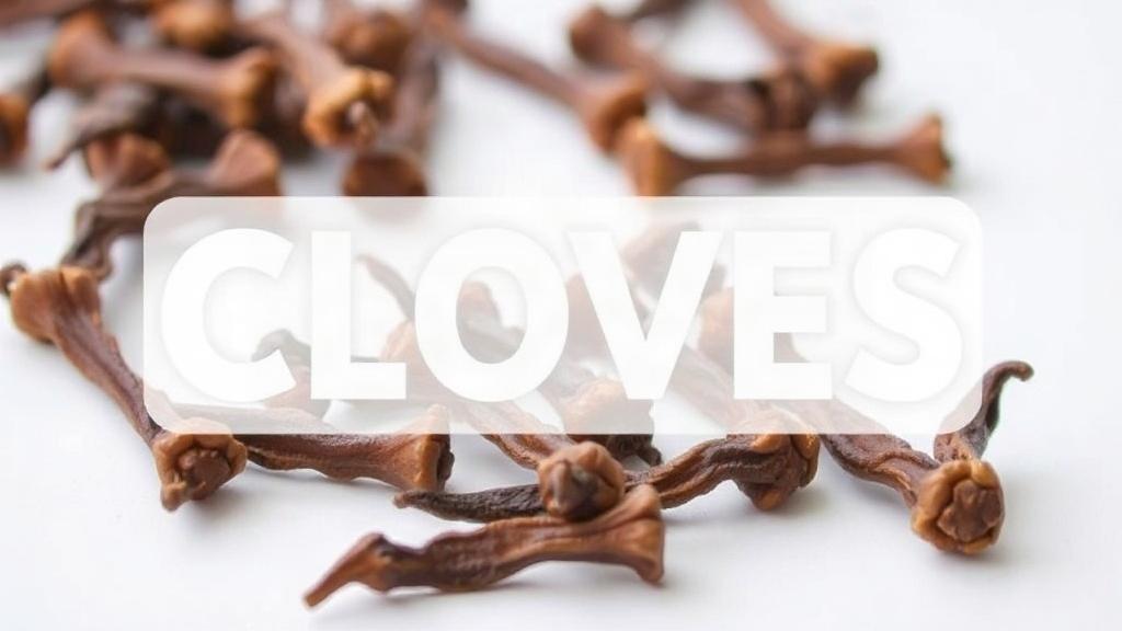 A quick look at clove nutrition